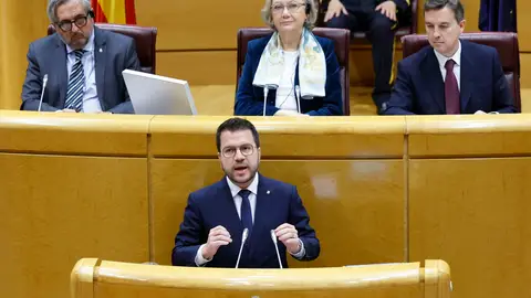 Aragonès en el Senado Aragonès en el Senado
