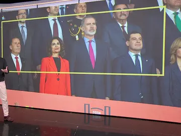Polémica en el palco de la final de Copa Polémica en el palco de la final de Copa