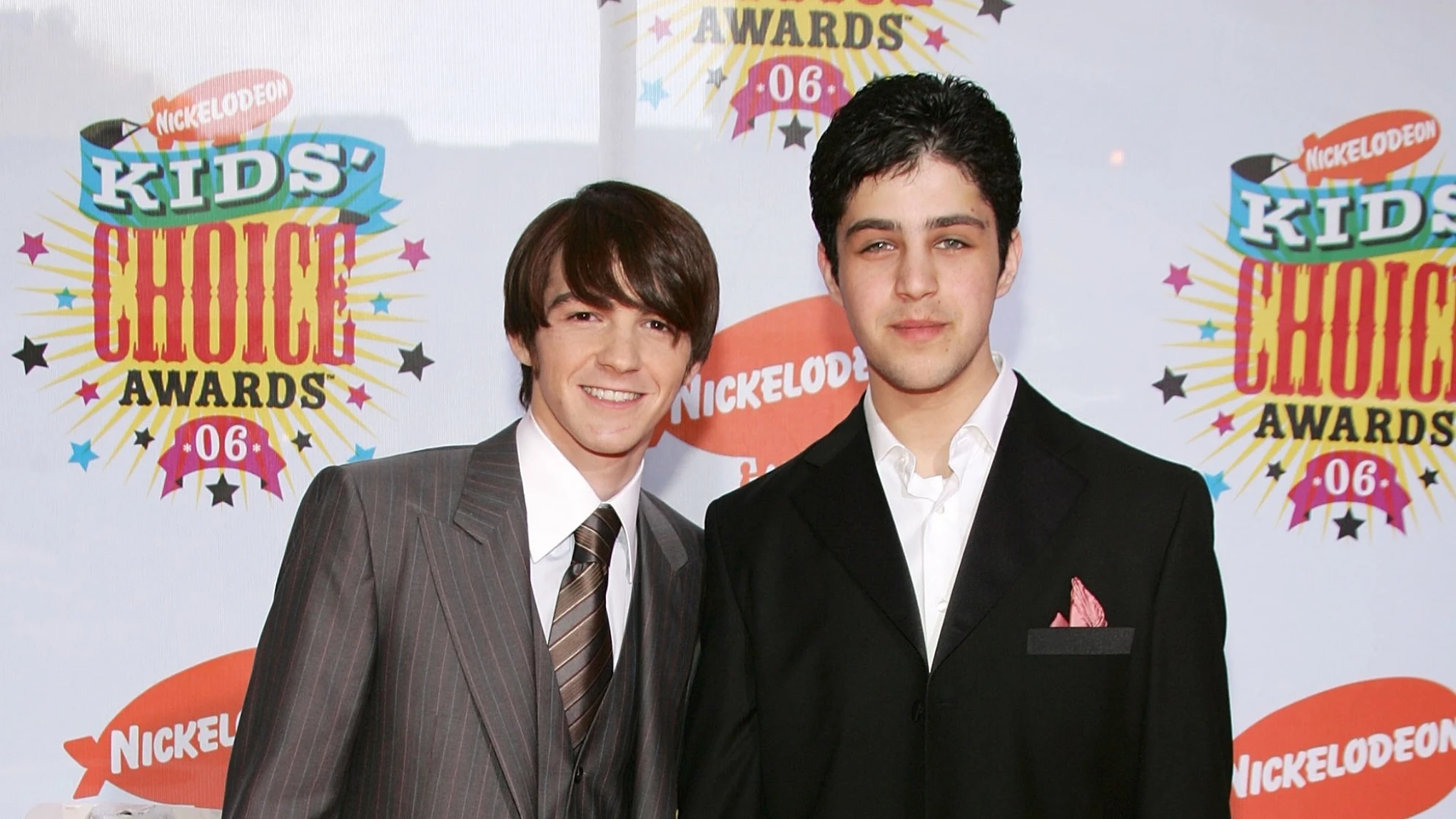 Drake Bell y Josh Peck en los Kid's Choice Awards 2001 Drake Bell y Josh Peck en los Kid's Choice Awards 2001