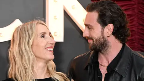Sam Taylor-Johnson y Aaron Taylor-Johnson Sam Taylor-Johnson y Aaron Taylor-Johnson