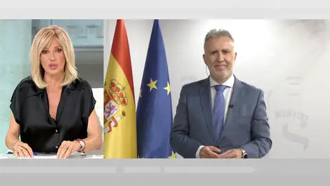 El ministro Ángel Víctor Torres, en Espejo Público El ministro Ángel Víctor Torres, en Espejo Público