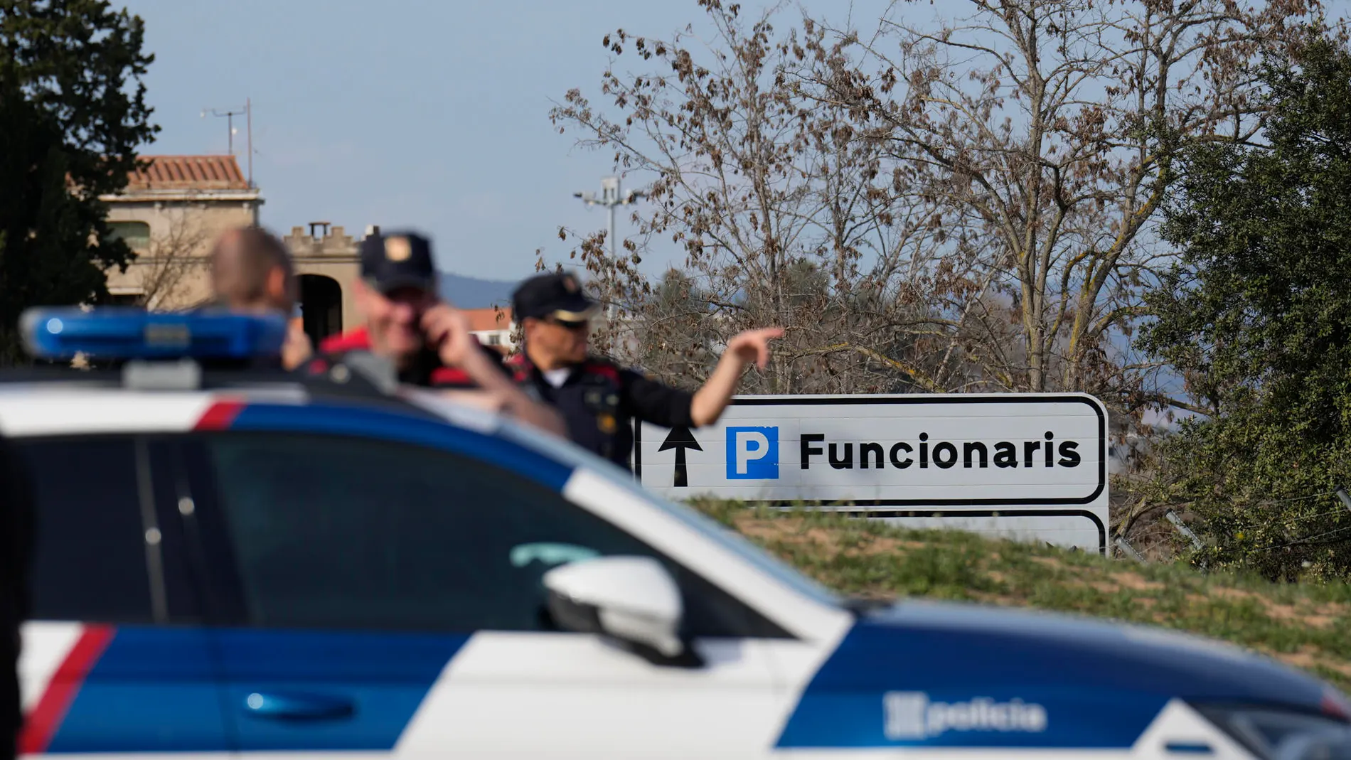 Imagen de archivo de un coche de los Mossos d'Esquadra Imagen de archivo de un coche de los Mossos d'Esquadra