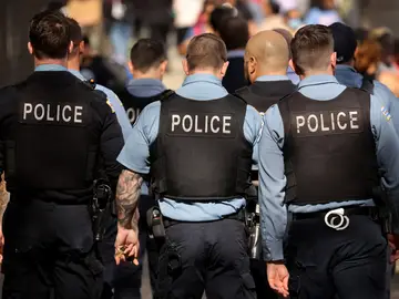 Imagen de agentes de la Policía de Chicago Imagen de agentes de la Policía de Chicago