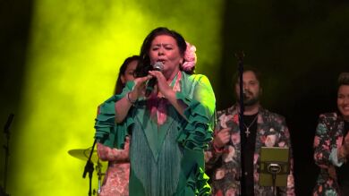 María del Monte brilla en su vuelta a los escenarios tras unos meses complicados: “Me he propuesto no llorar