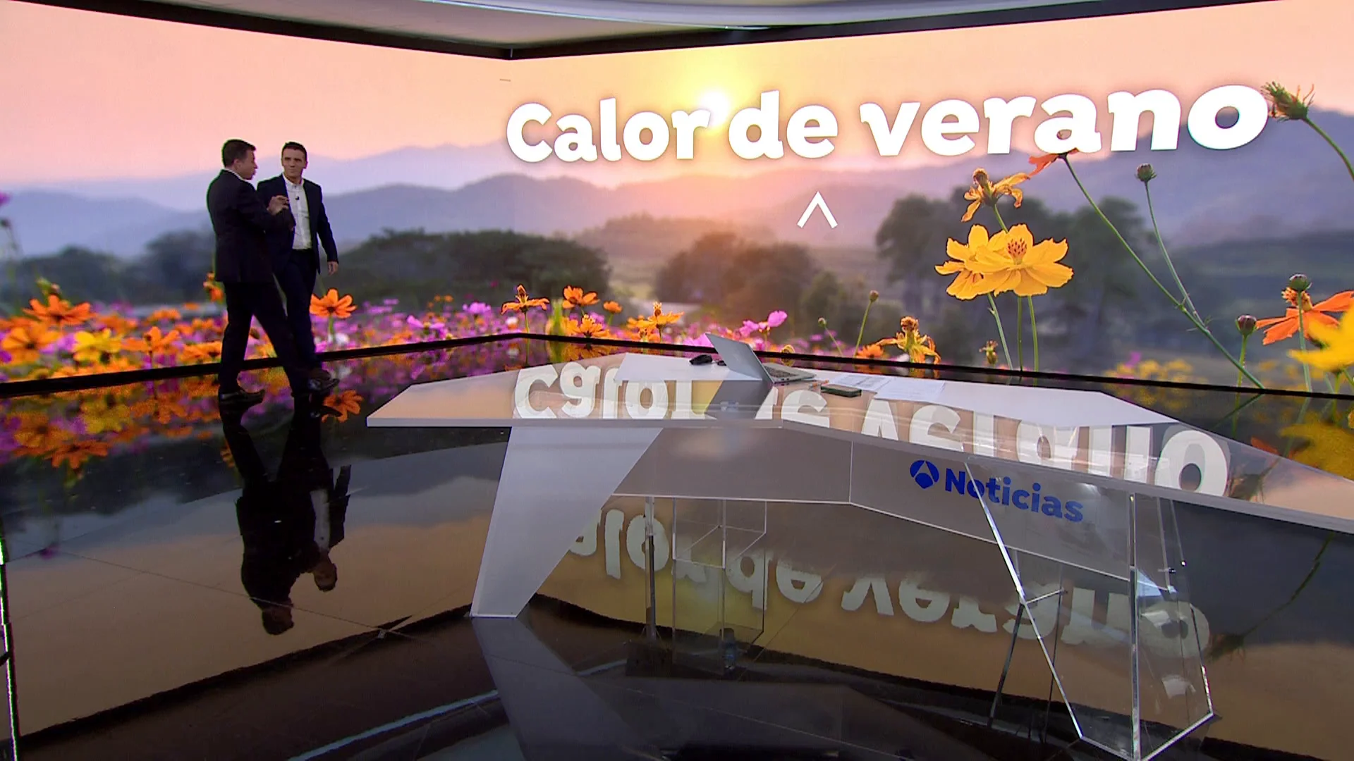 César Gonzalo, en las noticias de la mañana César Gonzalo, en las noticias de la mañana