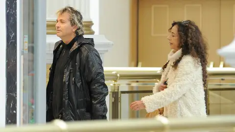 Rosario Flores y Pedro Lazaga en 2013 Rosario Flores y Pedro Lazaga en 2013