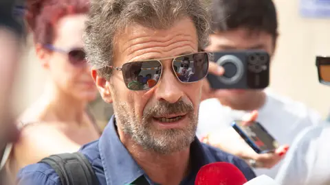 Rodolfo Sancho llega al segundo día del juicio de su hijo, Daniel Sancho Rodolfo Sancho llega al segundo día del juicio de su hijo, Daniel Sancho