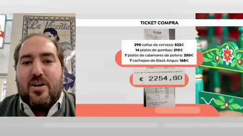 El ticket de compra de los aficionados del Bilbao.