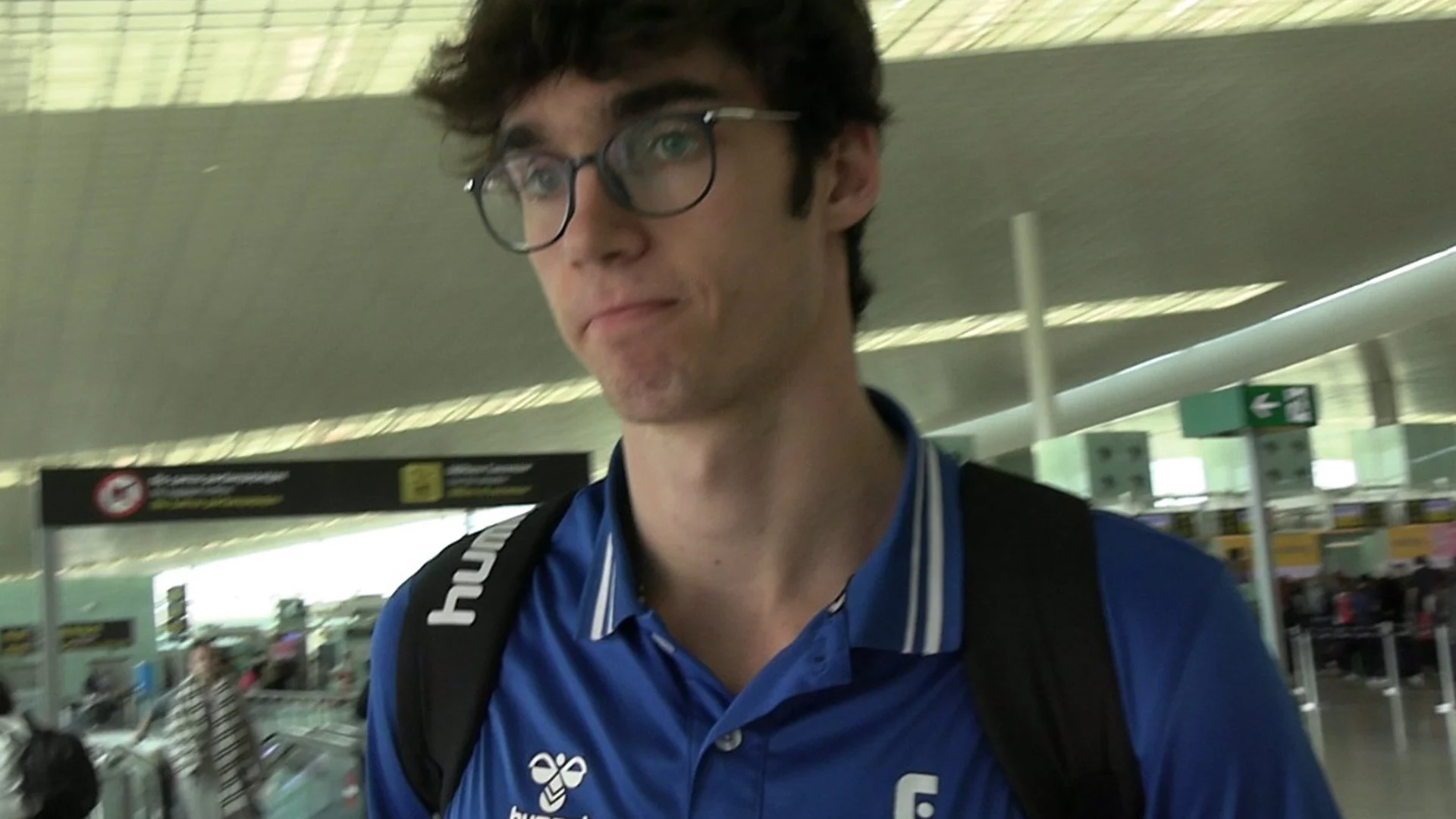 Pablo Urdangarin, en Barcelona Pablo Urdangarin, en Barcelona