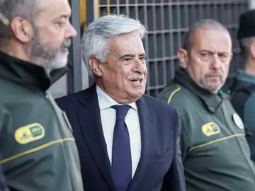Pedro Rocha, a su llegada a los juzgados en Majadahonda Pedro Rocha, a su llegada a los juzgados en Majadahonda
