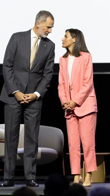 La reina Letizia y el rey Felipe VI, en unos Premios La reina Letizia y el rey Felipe VI, en unos Premios