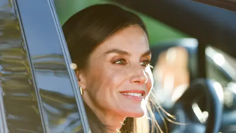 La reina Letizia, muy feliz tras ver a doña Sofía La reina Letizia, muy feliz tras ver a doña Sofía