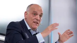 El presidente de LaLiga, Javier Tebas El presidente de LaLiga, Javier Tebas