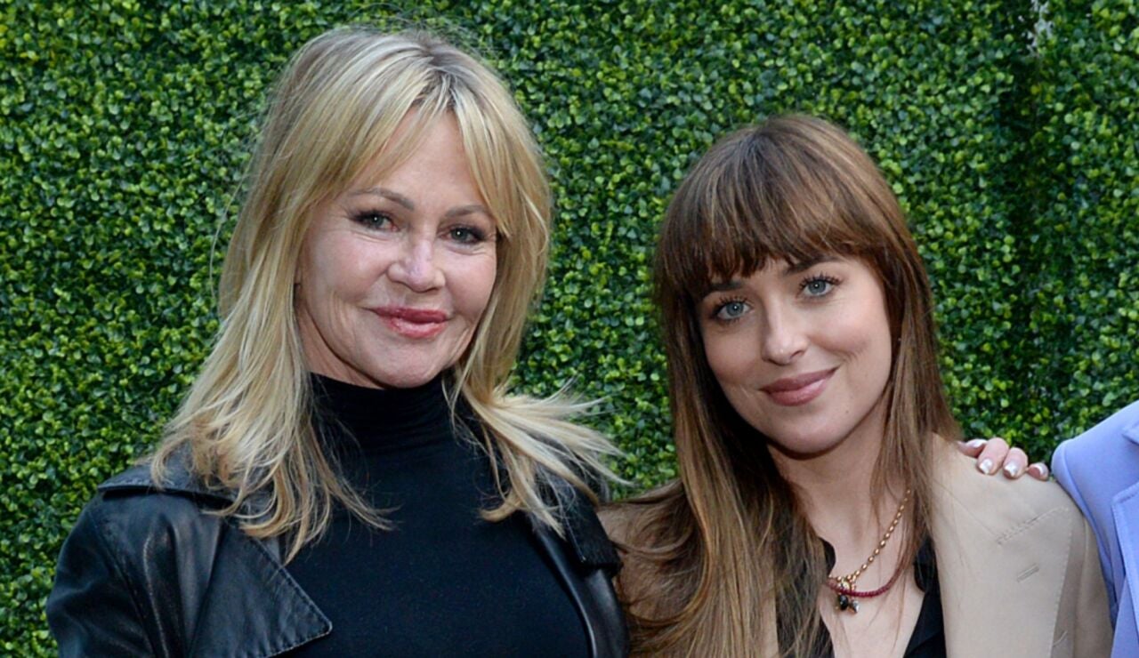 Melanie Griffith con su hija Dakota Johnson