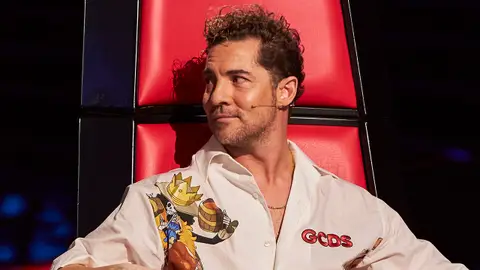 David Bisbal en las Audiciones a ciegas de La Voz Kids 2024