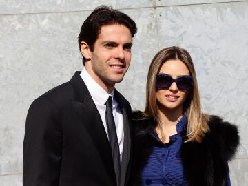 Caroline Celico y Ricardo Kaká, en una imagen de archivo