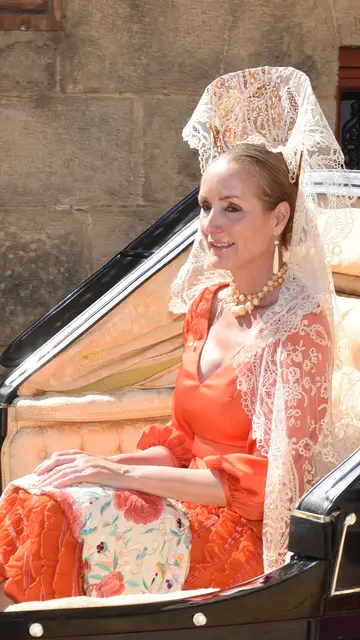 Sandra Ibarra ejerce de madrina Sandra Ibarra ejerce de madrina