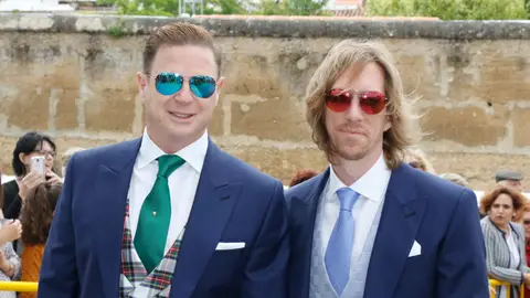 Jorge Cadaval y Ken Appledorn en una boda en 2016 Jorge Cadaval y Ken Appledorn en una boda en 2016