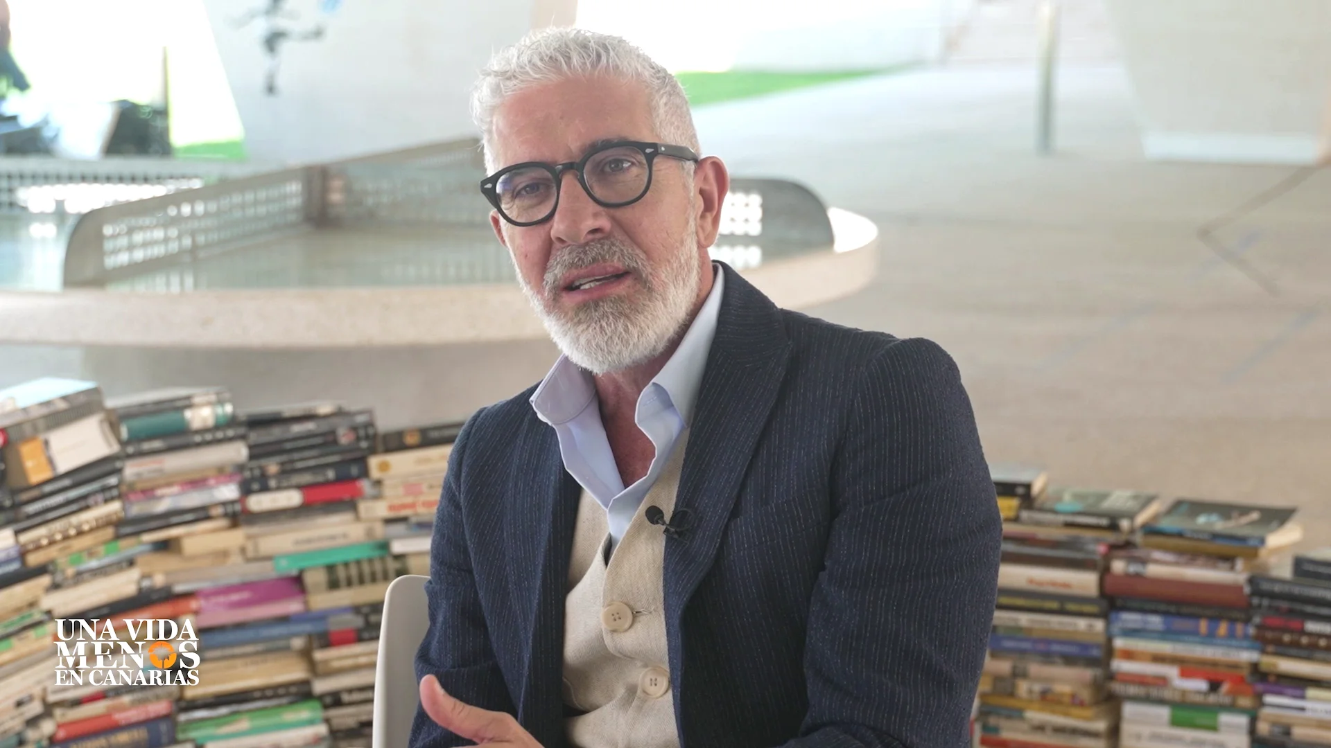 Eduardo Velasco interpreta a un cr&iacute;tico literario en Una vida menos en Canarias: &ldquo;Es un personaje pedante y egoc&eacute;ntrico&rdquo;