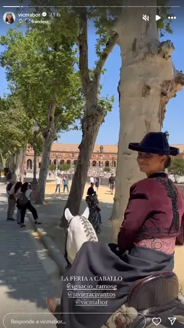 Victoria Federica en la Feria de Abril Victoria Federica en la Feria de Abril