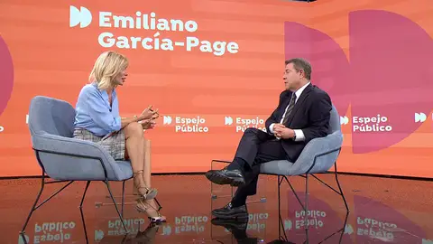 Emiliano García-Page, en Espejo Público Emiliano García-Page, en Espejo Público