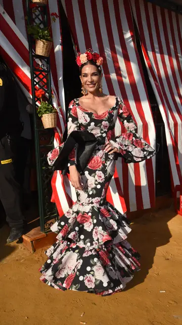 Raquel Bollo en la Feria de Abril Raquel Bollo en la Feria de Abril