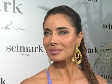 Pilar Rubio presentando su nueva colección de baño Pilar Rubio presentando su nueva colección de baño