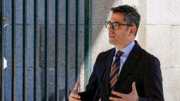 El ministro de la Presidencia, Relaciones con las Cortes y Memoria Democrática, Félix Bolaños
