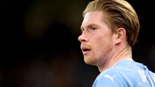 De Bruyne, autor del gol del City en el Etihad