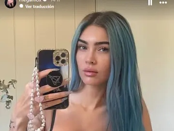 Megan Fox en un selfie de espejo Megan Fox en un selfie de espejo