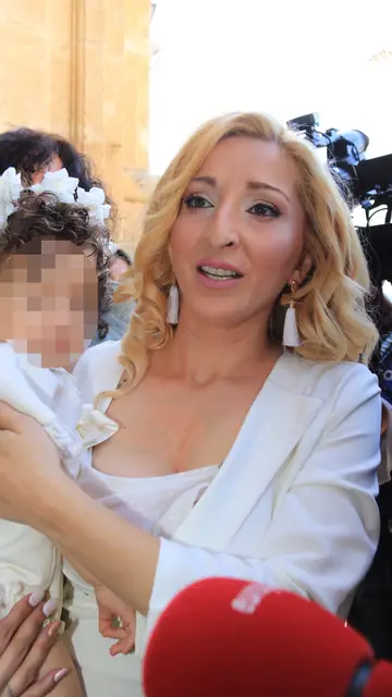 Michu y su hija Rocío en 2018 Michu y su hija Rocío en 2018