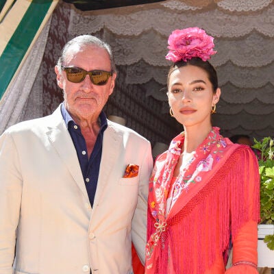 Roc&iacute;o Crusset y Carlos Herrera en la Feria de Abril 2024