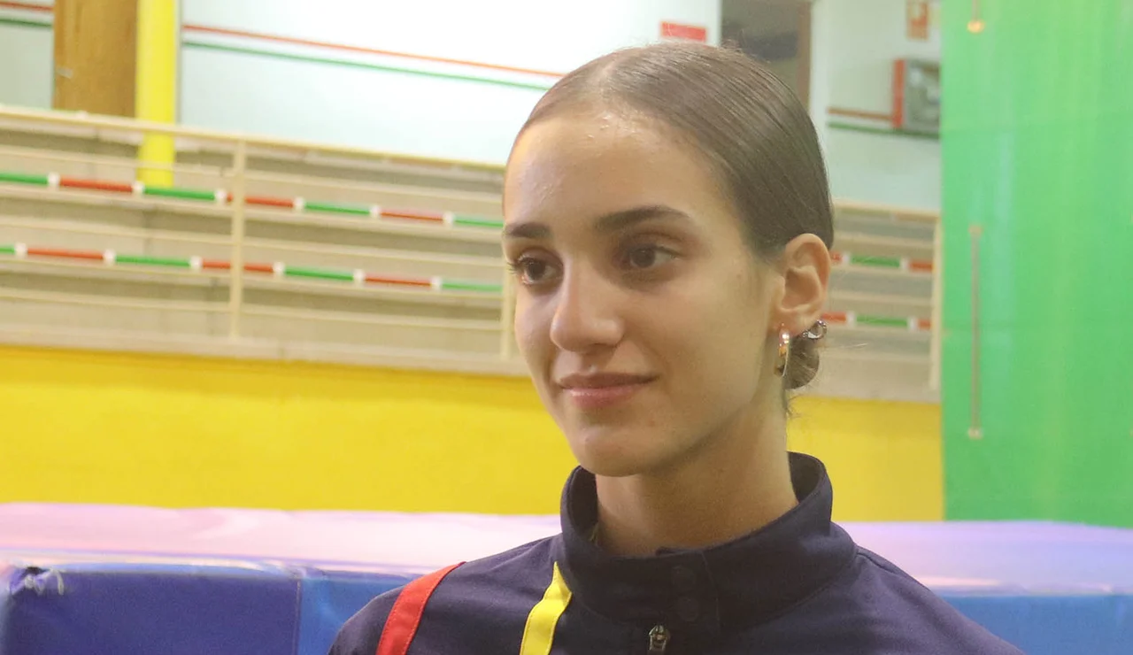 La gimnasta María Herranz Gómez