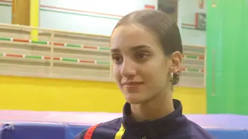 La gimnasta María Herranz Gómez