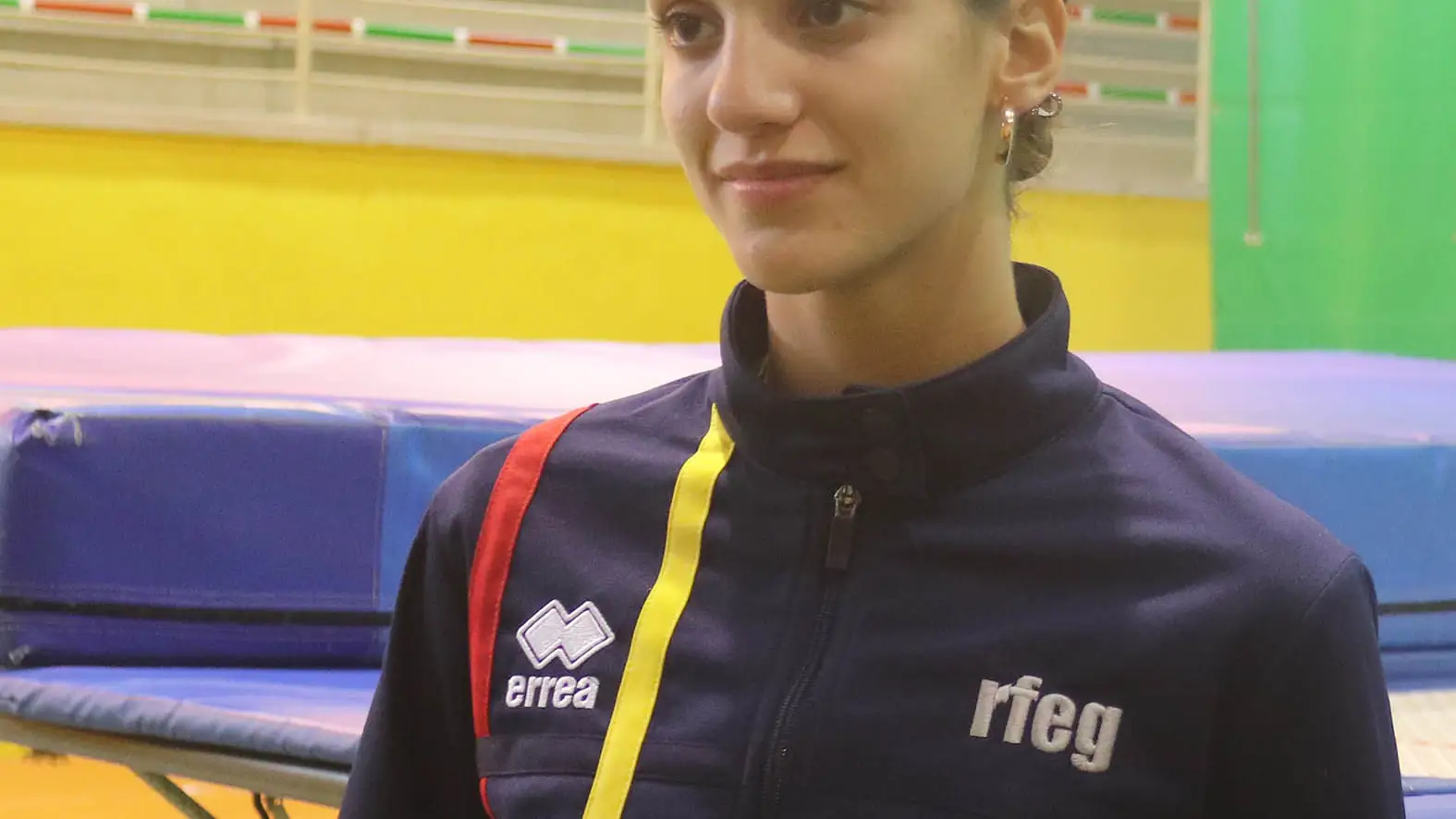 La gimnasta María Herranz Gómez La gimnasta María Herranz Gómez