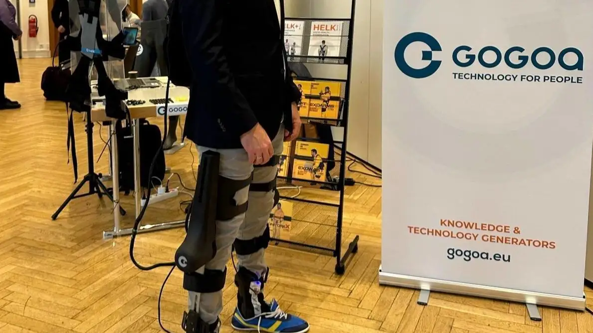 Exoesqueleto dise&ntilde;ado por Gogoa Mobility Robots