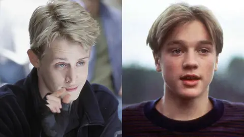 Macaulay Culkin y Devon Sawa Macaulay Culkin y Devon Sawa