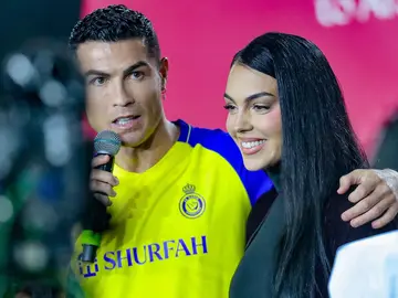 Cristiano Ronaldo y Georgina Rodríguez Cristiano Ronaldo y Georgina Rodríguez
