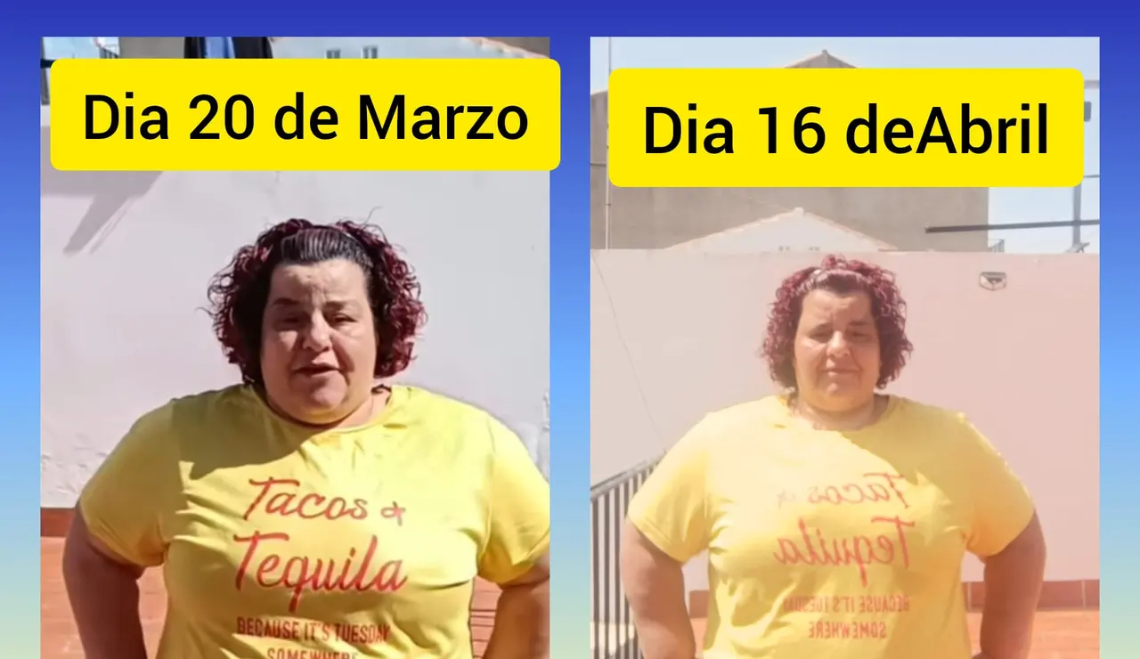 El reto de Rosario para perder peso