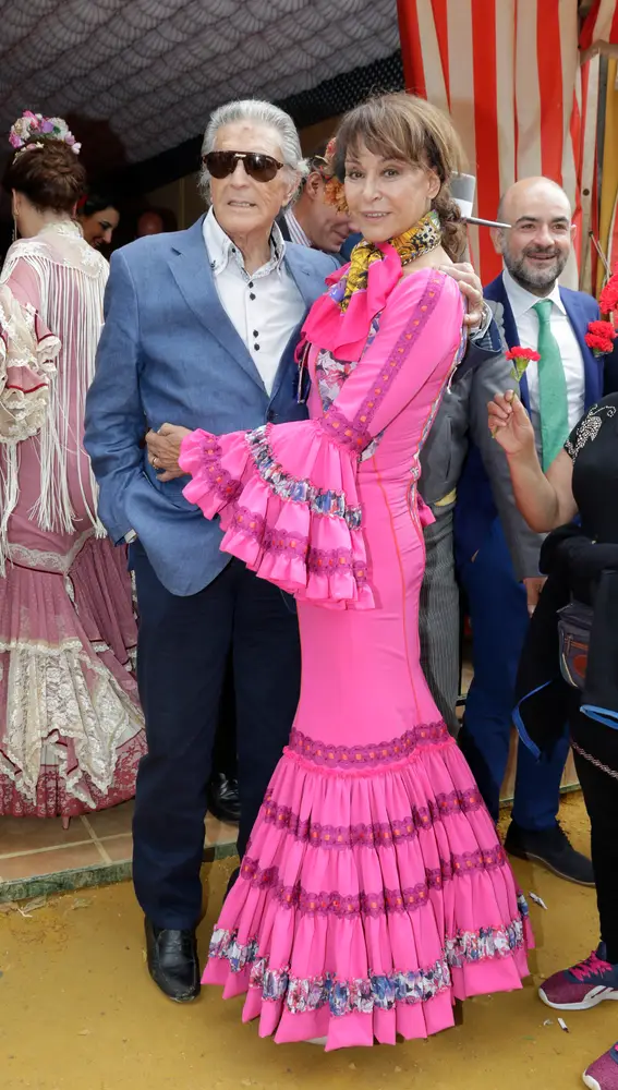 María Ángeles Grajal y Jaime Ostos, en la Feria en 2017