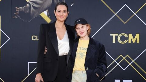 Emma Heming y Tallulah Willis en el 30 aniversario de Pulp Fiction