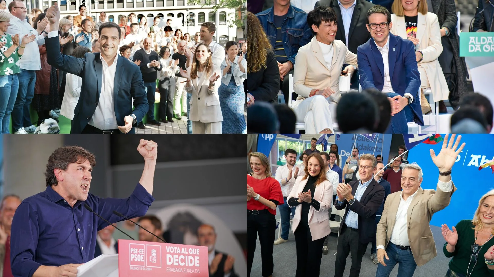 Candidatos Pa&iacute;s Vasco