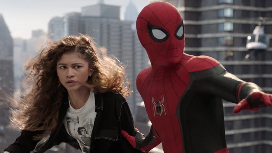 Zendaya en una escena de SpiderMan: No Way Home Zendaya en una escena de SpiderMan: No Way Home