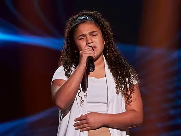 Rocío vuelve a pisar el escenario de La Voz Kids Rocío vuelve a pisar el escenario de La Voz Kids