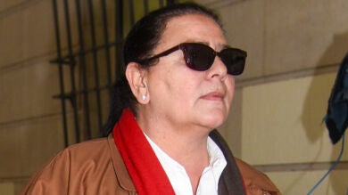 La tristeza de María del Monte en el aniversario de la muerte de su hermano: 