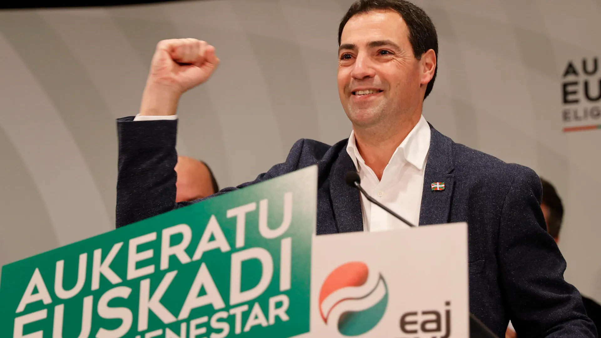 El candidato a lehendakari del PNV, Imanol Pradales El candidato a lehendakari del PNV, Imanol Pradales