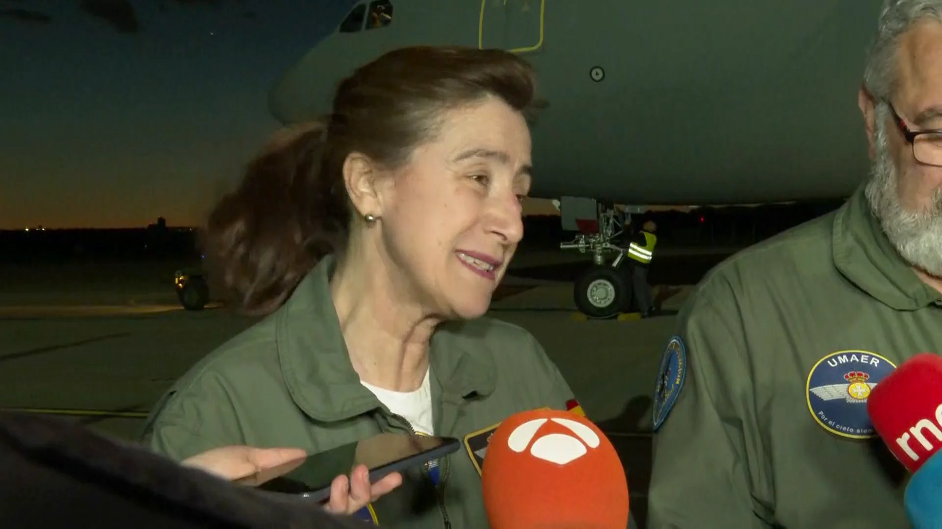 La teniente coronel médico Pilar Salvador La teniente coronel médico Pilar Salvador