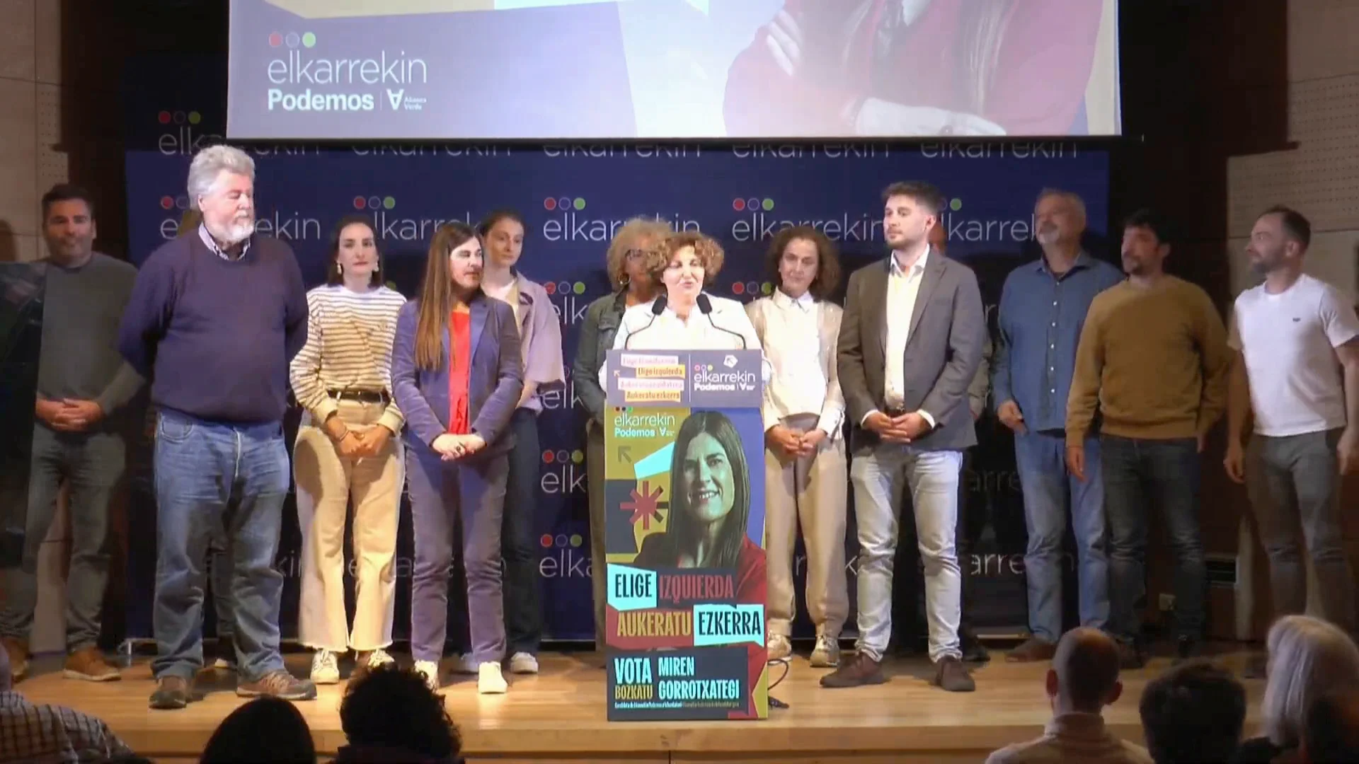 Podemos valora los resultados de las elecciones Podemos sufre un 'batacazo' en las elecciones del País Vasco, se queda sin representación y Sumar consigue un escaño