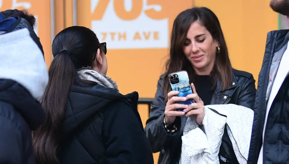 Anabel Pantoja y su tía Isabel en Nueva York