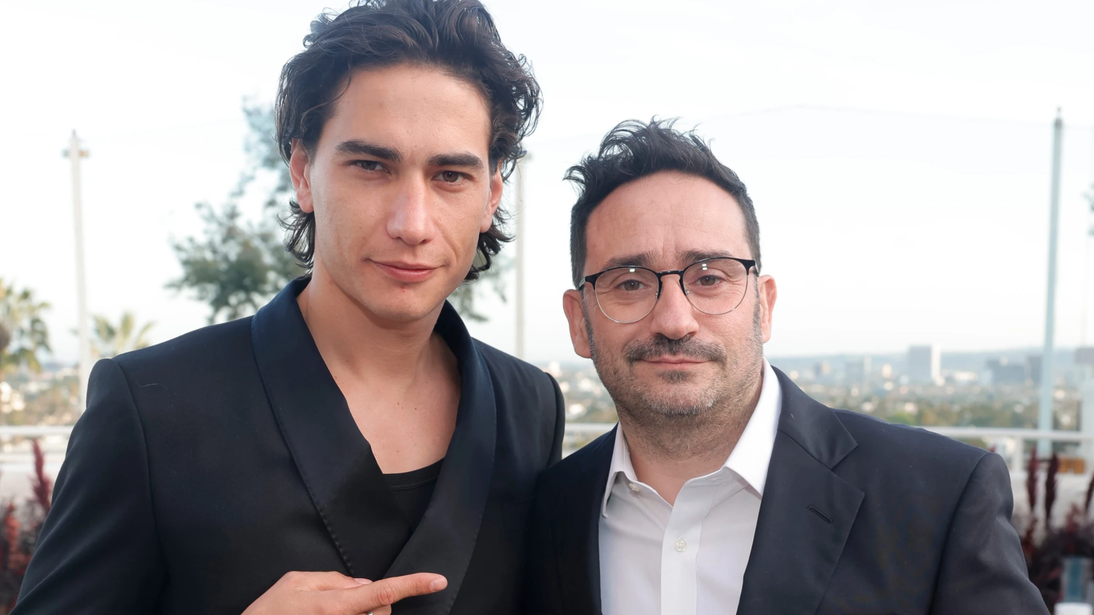 Enzo Vogrincic y J.A. Bayona